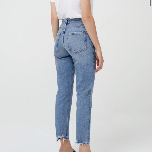 RILEY HIGH RISE STRAIGHT CROP - Picture 2 of 2